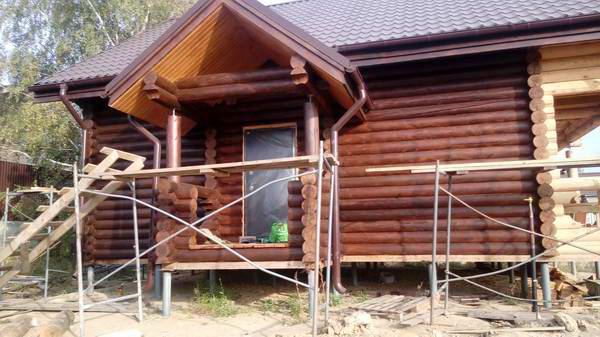 Этапы чистовой отделки деревянного дома
